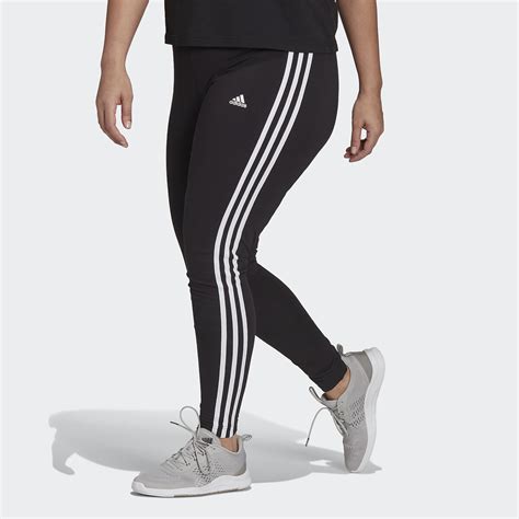 adidas legging zwart met letters|adidas Sportswear 3 STRIPES .